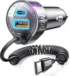 Lisen 90W For Iphone 17 16 15 Pro Max Car Charger Usb Fast Charge,super. Fixed Price $24.88.