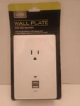 Living Solutions Charging Station With 2 Usb Ports & 1 Ac Outlet Wall Plate New. Fixed Price $17.17.