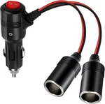 Cigarette Lighter Splitter, 12V Adapter For Car,ro Ko To Black. Fixed Price $13.34.