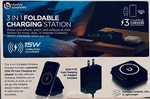Lifestyle Advanced 3 1 Foldable Charging Station Power Your Phone, Watch, And. Fixed Price $39.98.