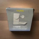 Hey Day 3 In 1 Charger For Iphone Watch And Airpod - White. Fixed Price $19.95.