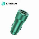 Sikenai 5A Flash Dual Usb Fully Compatible Car Charger, Fast. Fixed Price $15.00.
