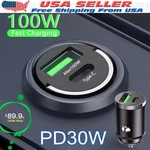 100W Super Fast Car Charger Adapter Usb Type For Iphone Samsung Android. Fixed Price $5.81.