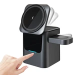 3IN1 Wireless Charger Fast Charging Station Dock For Apple Watch Air Pods Iphone. Fixed Price $14.99.