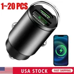 2 Port Usb Super Fast Car Charger Adapter For Iphone Samsung Android Lot. Fixed Price $28.12.