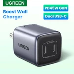 Plug Ugreen Gan 45W Usb Charger Pd Qc 3.0 Fast Quick For Iph. Fixed Price $24.36.