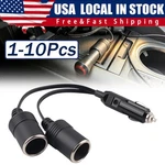 Dual Car Cigarette Lighter Splitter Charger Lot Socket Adapter 12V Auto Outlet. Fixed Price $7.15.