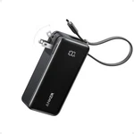 Anker Nano 3-IN-1 Portable Iphone Charger, 10,000MAH Power Bank With Black. Fixed Price $75.94.