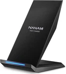 Fast Wireless Charger, Nanami Qi Certified Charging Stand Compatible Ip. Fixed Price $28.07.