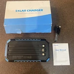 Riapow Solar Charger 30000MAH High Capacity Power Bank With Blue New Free Ship. Fixed Price $49.99.