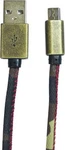 Symtek Android Micro Usb Charging Cable, Camo Print With Red Stiching, 04468. Fixed Price $5.00.