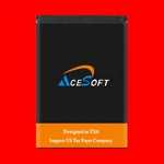Acesoft Long Endurance 1950MA Displaceable Battery Fitsalcatel Tcl Flip 2 T408DL. Fixed Price $23.61.