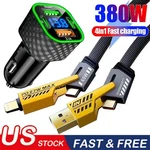 380W Super Fast Charging Usb Type Car Charger For Samsung S26 S25 S24ULTRA S21. Fixed Price $12.99.