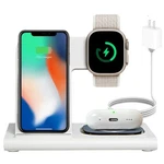 Spracht Flex Charge 3-3 1 Charging Station, Portable White. Fixed Price $65.68.