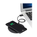 10-WATT Wireless Fast Charging Pad, Black For Samsung, Iphone Other Qi Device. Fixed Price $9.99.