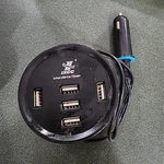 Ixcc 5 Usb Port Car Charger Adapter For Phone Tablet - Bonus 2 Cables. Fixed Price $5.99.