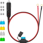 12AWG Heavy Duty Cigarette Lighter Plug, 3.3FT Male Adapt. Fixed Price $13.13.