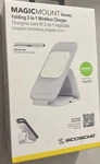 Scosche Magicmount Travel 2-IN-1 Magnetic Dual Wireless Charging Station. Fixed Price $19.49.