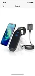 Top Tier 3-IN-1 Wireless Charging Station For Apple & Samsung Devices. Fixed Price $7.99.