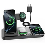 Dual Phone Wireless Charging Station For Apple Devices, Magnetic Sta.... Fixed Price $65.00.