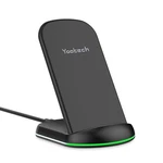 Yootech Wireless CHARGER,10W Max Charging Stand, Compatible With Iphone. Fixed Price $24.38.