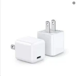 2PCS Usb Wall Charger 20W Fast Block Type Charging Cube Brick Box For Iphone. Fixed Price $7.99.