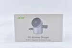 Acer 3 1- QI2 15W Iphone Wireless Charging Station, Magsafe Charger Stand. Fixed Price $31.99.