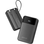 Joyfar 30,000MAH Portable Powerbank With Built In Cables And 22.5W Usb-c Ou.... Fixed Price $24.99.
