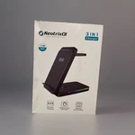 Neotrixqi 3-IN-1 Wireless Charger 15W, Foldable & Led Light. Fixed Price $39.99.
