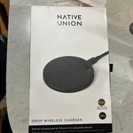 Native Union 10W Wireless Charging Pad Slate Gray Drop-gry-fb. Fixed Price $15.75.