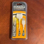 Duracell Sync & Charge Usb Cable For Dockable Ipad/iphone/ipod Model DU6107. Fixed Price $9.99.