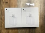 2X Apple 20W Usb-c Power Adapters Original A2305 ( MHJA3AM/A ) New Sealed. Fixed Price $24.99.
