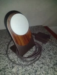 Magnetic Charging Stand - Heyday Wood Grain Finished Gold Tone Sleek Magsafe. Fixed Price $21.00.