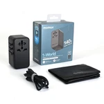 Momax 140W Pd Gan Travel Adapter 3USB-C 1USB-A Worldwide Fast Charge. Fixed Price $111.47.