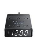 Jackyled Alarm Clock With 4 Usb Chargers Power Strip 3 Outlets 1700... Fast Ship. Fixed Price $47.24.
