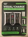 Sharper Image Visual Usb Wall Plate Charger 2 Pk - Phones, Tablets. Fixed Price $29.95.