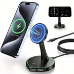Oandys Magnetic Wireless Charger Stand 15W Fast Mag-safe For 16/16. Fixed Price $19.99.