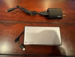 Mophie Power Bank PSPLUS-4K-2N1 With Mini Usb/iphone Cable Adapter. Fixed Price $15.00.