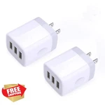 Sicodo 3-PORT Usb Wall Charger 2 Pack, Fast Charging Block Adapter. Fixed Price $20.00.