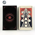 Dark Occult Tarot Deck 78 Cards Black Red Gothic Divination Party Game. Fixed Price $9.59.