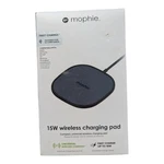 H3. Mophie Fast Charge 15W Wireless Charging Pad Qi-enabled Black. Fixed Price $11.39.