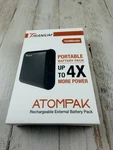 Trianium Atompak Portable Multiport Battery Pack 10400MAH 2.4A Brand New Nice!!. Fixed Price $13.50.
