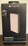 Mophie Powerstation Dual Usb Ports Fast Charge 24 Hrs Extra Battery Portable. Fixed Price $50.00.
