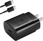 Super Fast Wall Charger 25W Type Usb-c +3FT Cable Samsung Galaxy S21 S22 S23 S24. Fixed Price $9.49.