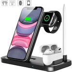 For Apple Watch Iphone Pencil 4-IN-1 Fast Charger Qi Wireless Charging Station. Fixed Price $16.45.