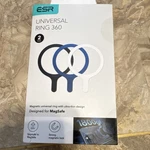 Esr Magnetic Ultra-thin Universal Ring For Magsafe, Black Blue White, 2 Pack. Fixed Price $16.99.