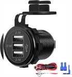 Usb Outlet, 3 Charger Socket 12V/24V Car 1-PACK. Fixed Price $14.91.