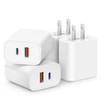 4 Pack Charger Block Fast Charging Multiport Adpater Pd 20W Usb-c & .... Fixed Price $21.99.