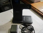 Dumterr Foldable 1 Wireless Charger Model W342, Input 5V-3A, 9V-2A, Iphone. Fixed Price $21.00.