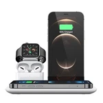 Trexonic 4 1 Fast Charge Wireless Charging Station White. Fixed Price $102.26.